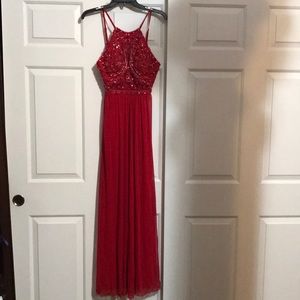 Red prom/formal dress
